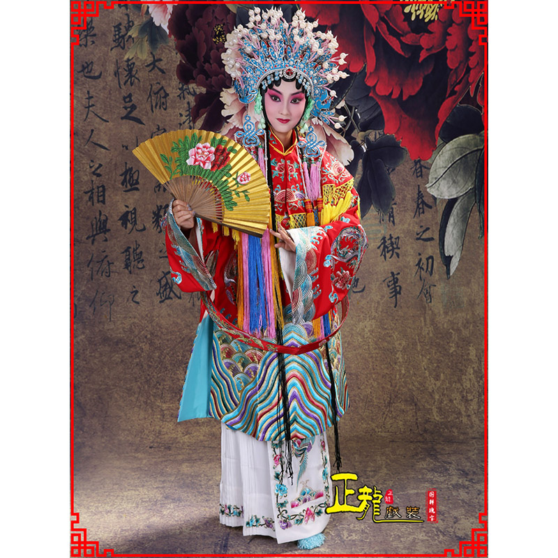 仙桃凤袍杨贵妃贵妃醉酒 软绉团凤女蟒