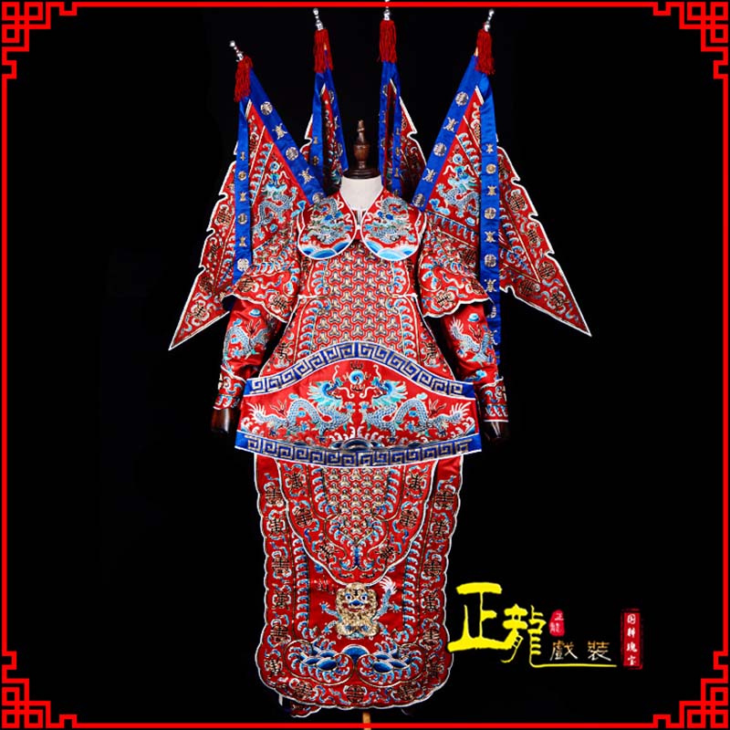 仙桃武生戏服戏曲武将靠